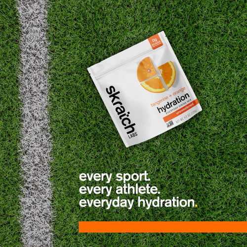 Skratch Everyday Hydration Drink Mix Tangerine and Orange 30-serving Resealable Bag
