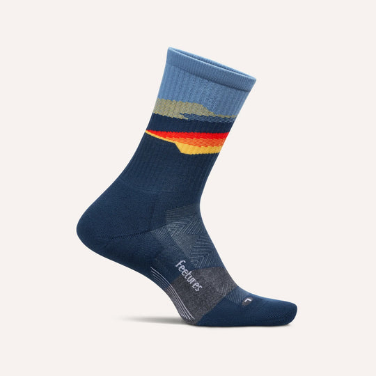 Feetures Trail Max Cushion Mini Crew - 2026 Tectonic Navy