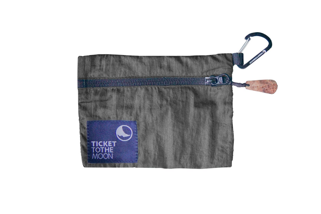 Ticket To The Moon Travel Wallet dark grey
