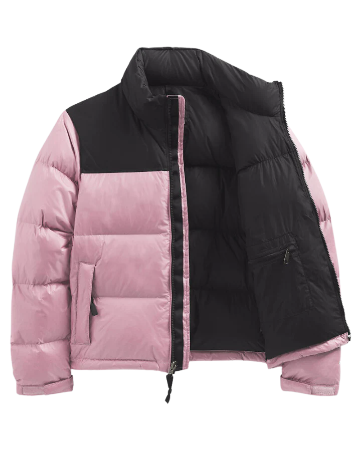 The North Face Womens 96 Retro Nuptse JKT Cameo Pink – Summit Gear