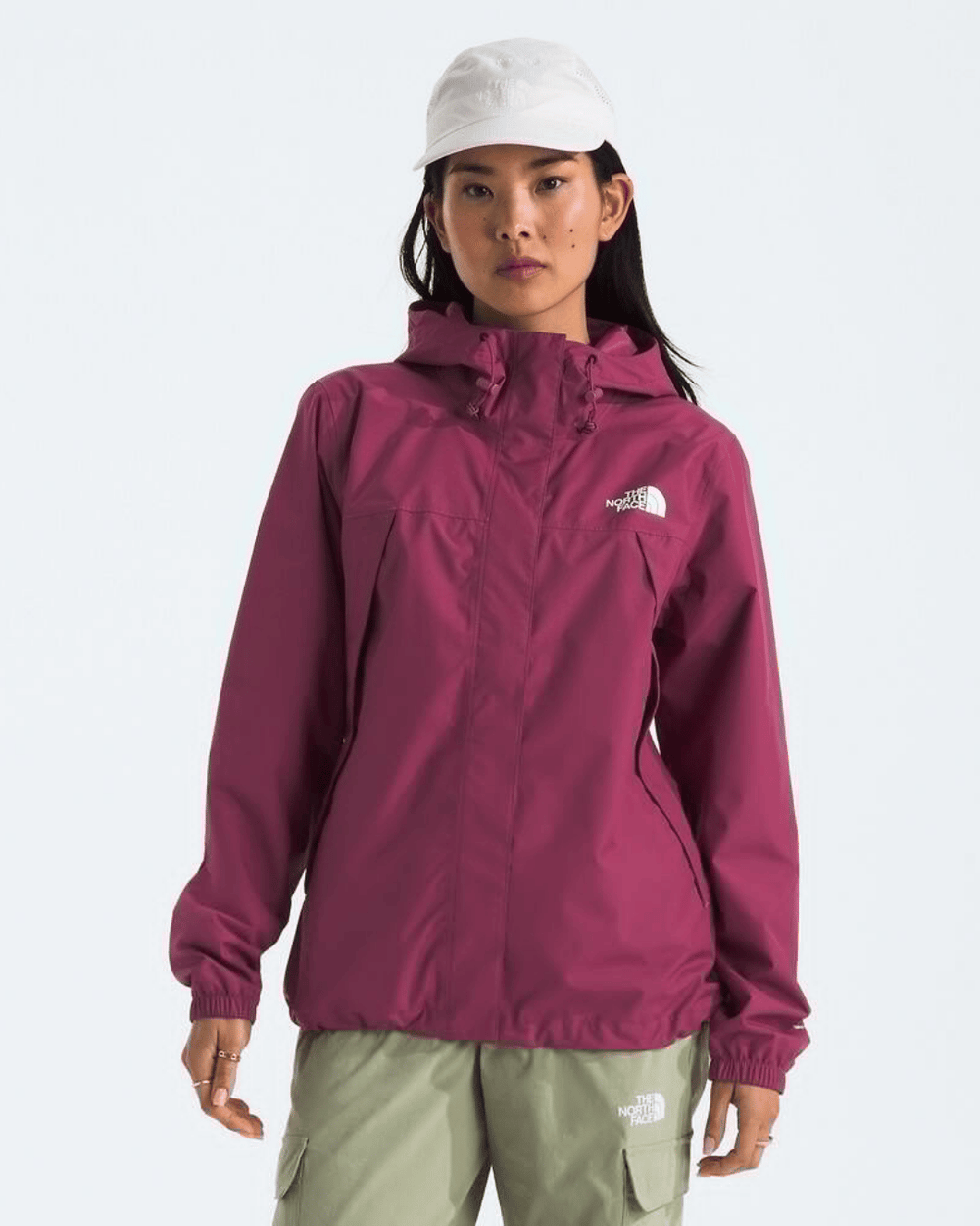 The North Face Women's Antora Rain Jacket Cyber Berry