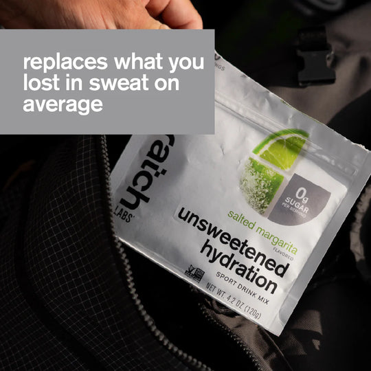 Skratch Unsweetened Hydration Drink Mix, Salted Margarita 30-Serving Resealable Bag