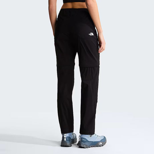 The North Face Womens Exploration Convertible Regular Straight Pants - EU TNF BLACK