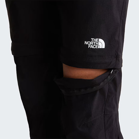 The North Face Womens Exploration Convertible Regular Straight Pants - EU TNF BLACK