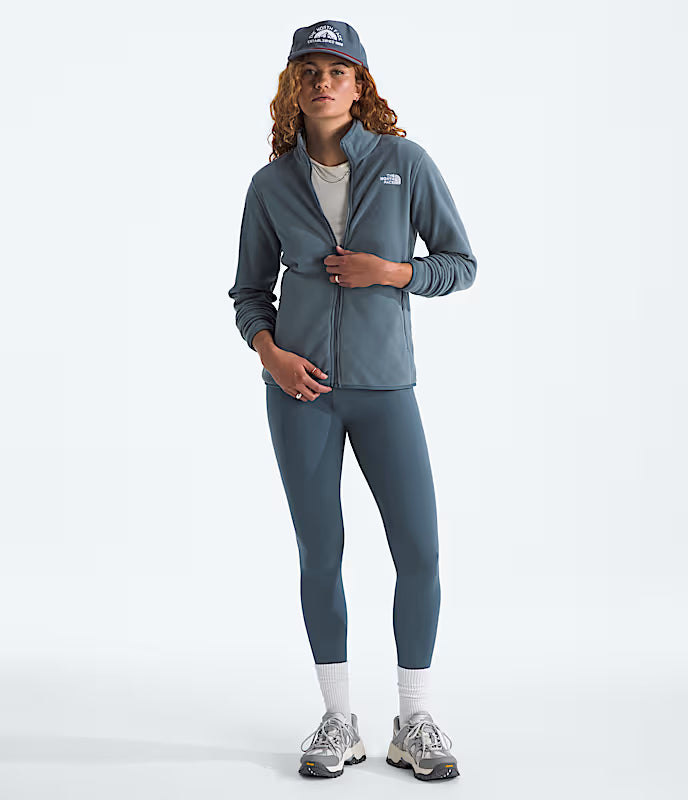 The North Face Womens Glacier Fleece Jacket Granite Grey