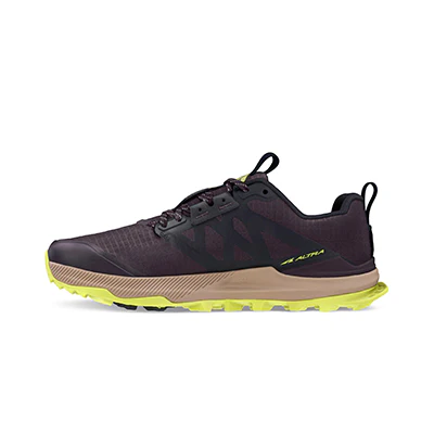 Altra Womens Lone Peak 8 Dark Purple Trail Shoe