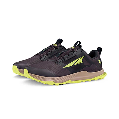 Altra Womens Lone Peak 8 Dark Purple Trail Shoe