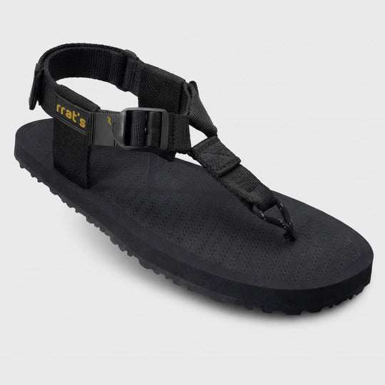 RRATS Y-Mountain Sandals Black