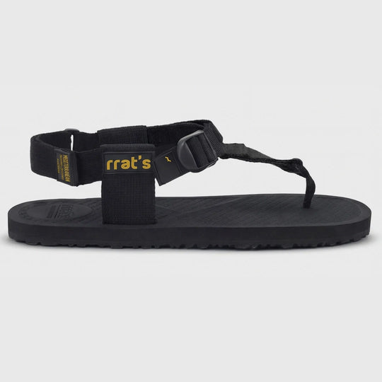 RRATS Y-Mountain Sandals Black