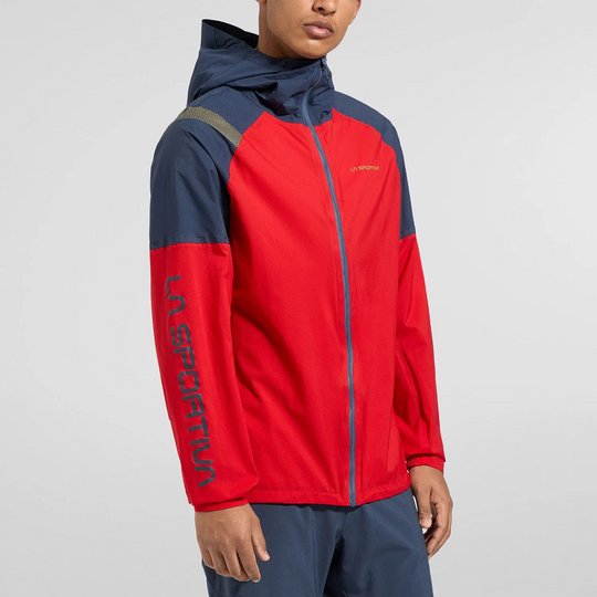 La Sportiva Pocketshell Jacket Mens Mountain Red/Night Sky