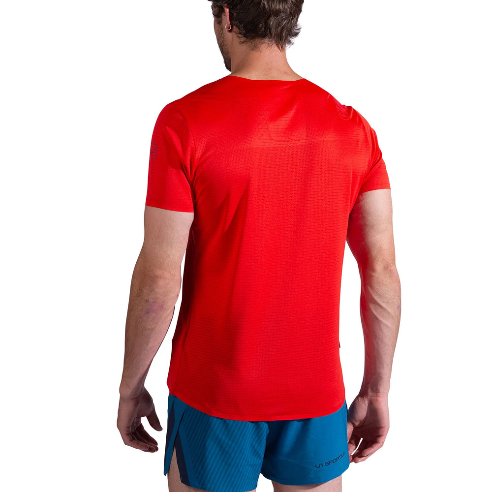 La Sportiva Pure T-shirt M Mountain Red/Night Sky