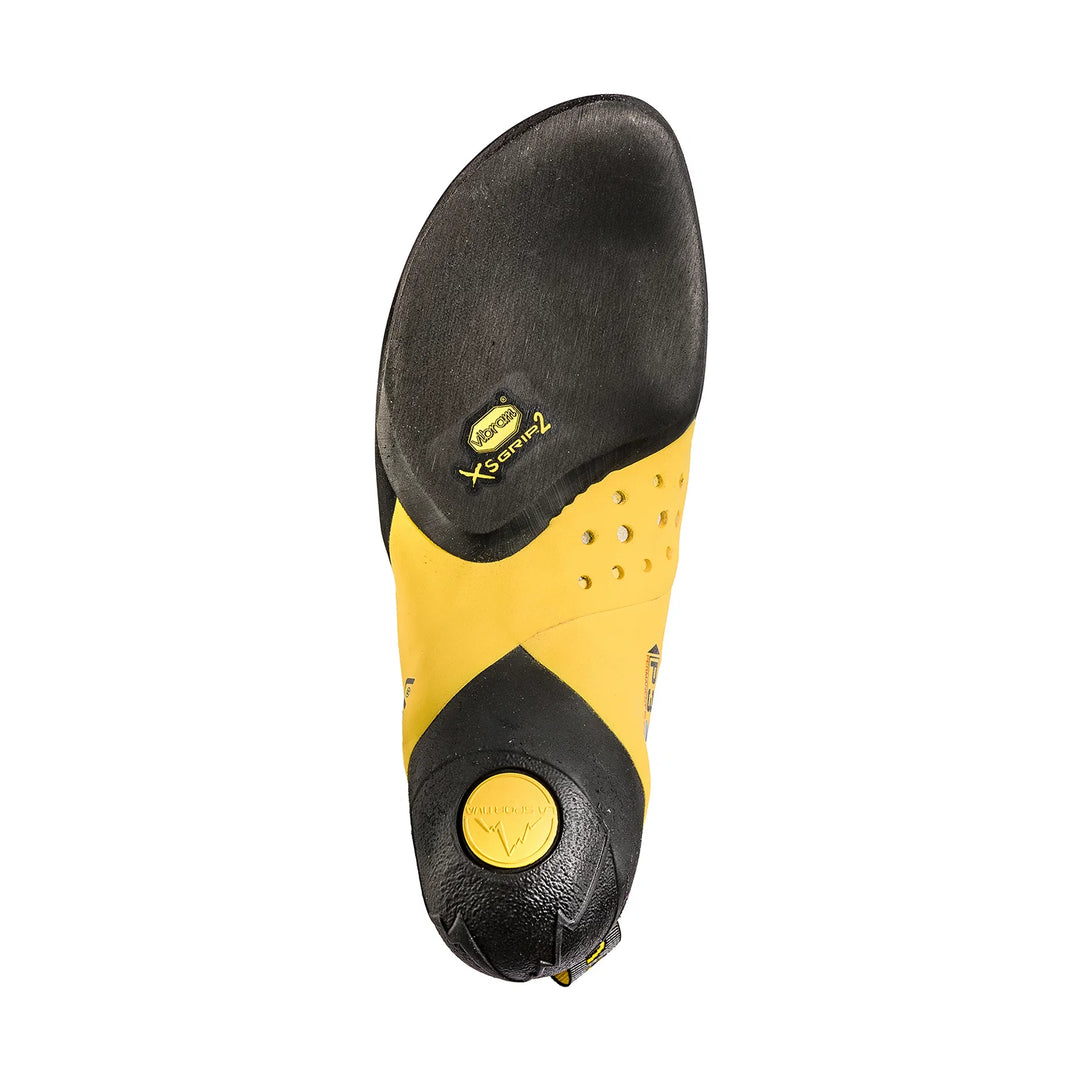 La Sportiva Solution Mens Climbing Shoe White/Yellow