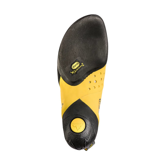 La Sportiva Solution Mens Climbing Shoe White/Yellow