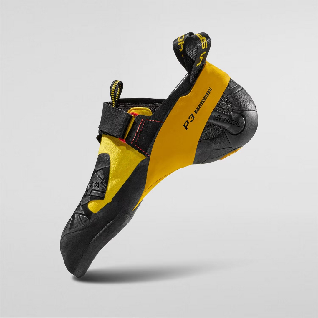 La Sportiva Skwama Black/Yellow Climbing Shoe