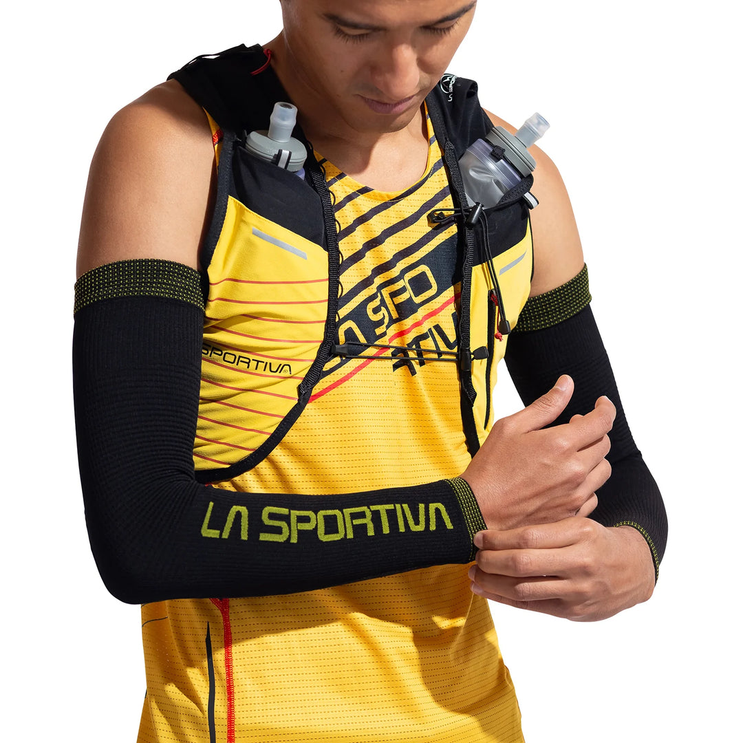 La Sportiva Trace Arm Warmer Black/Yellow