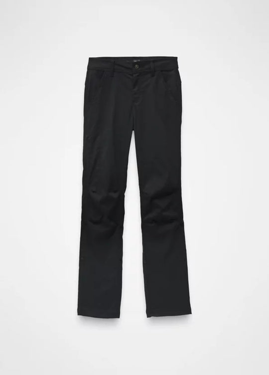 Prana Wmns Stretch Zion Mid Rise Pant Regular Inseam Black
