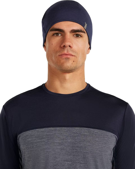 Icebreaker Merino 200 Oasis Reversible Beanie Dk Loden/Midnight Navy
