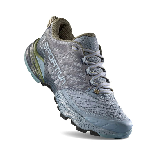 La Sportiva Akasha II Woman Trail Shoe Limestone/Cypress