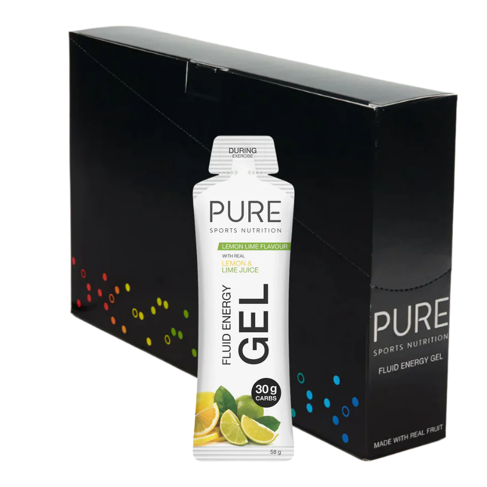 Pure Fluid Energy Gel - Box of 18