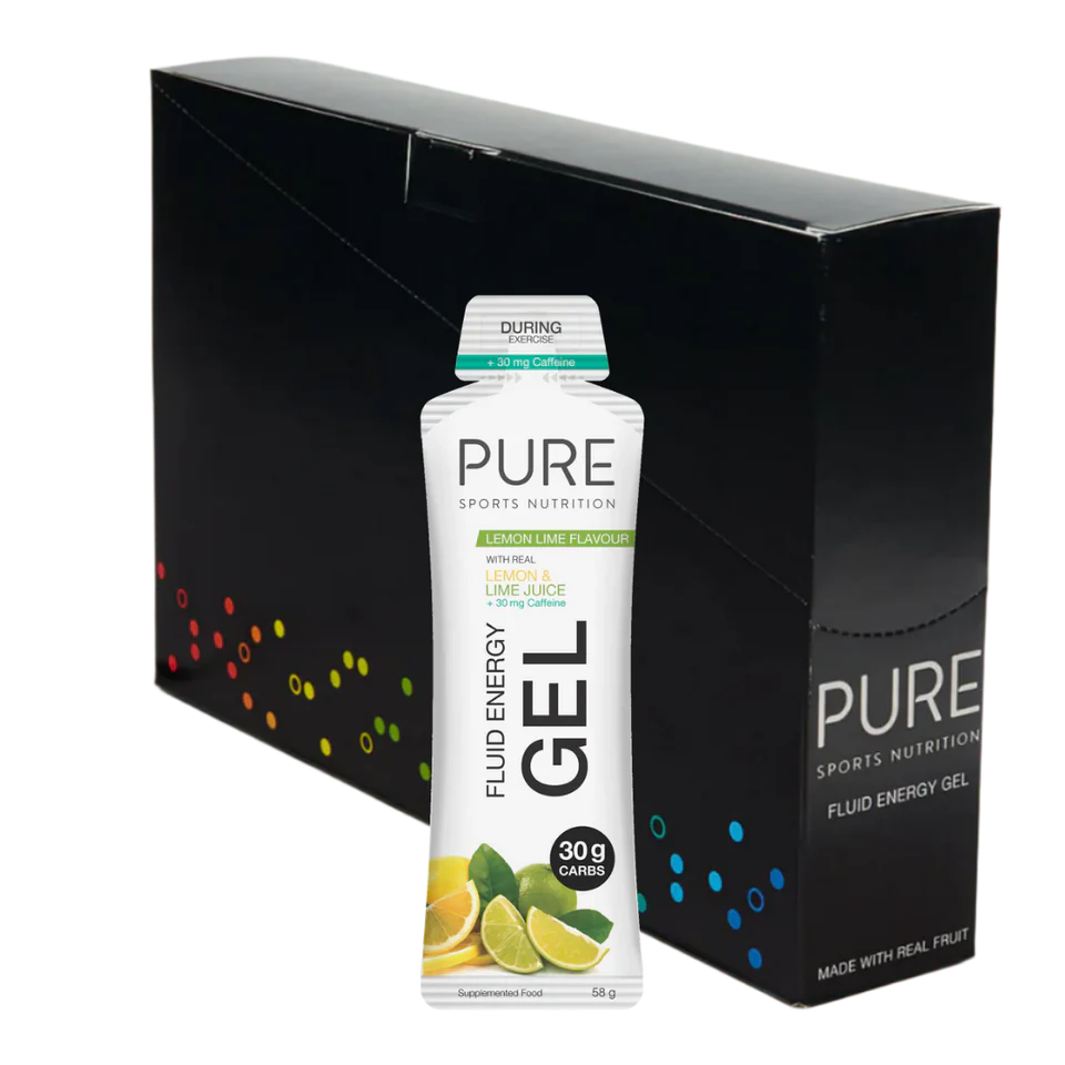 Pure Fluid Energy Gel - Box of 18