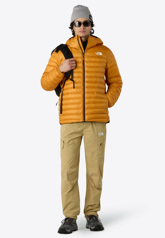 The North Face Mens Terra Peak Hoodie Citrine Yellow