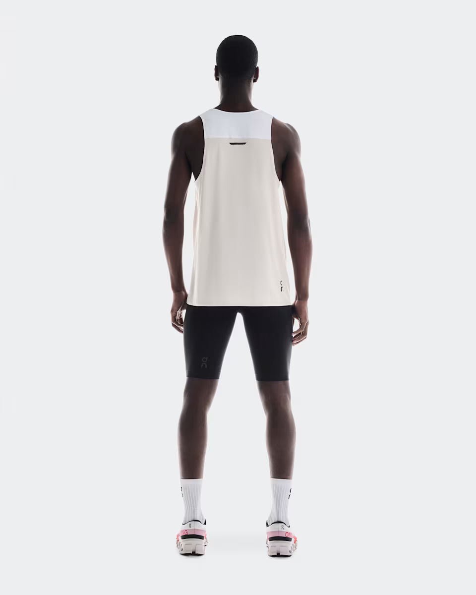 On Performance-T Men White Silver