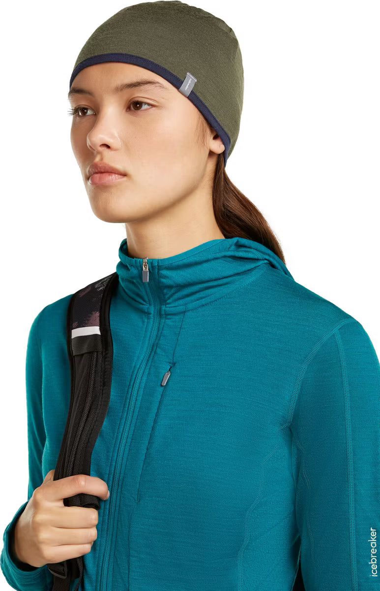 Icebreaker Merino 200 Oasis Reversible Beanie Dk Loden/Midnight Navy