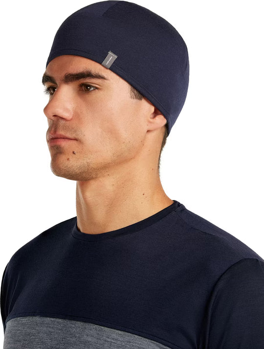 Icebreaker Merino 200 Oasis Reversible Beanie Dk Loden/Midnight Navy