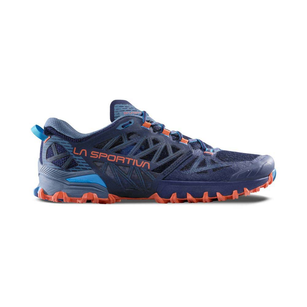 La Sportiva Bushido III Deep Sea/Cherry Tomato Trail Shoe