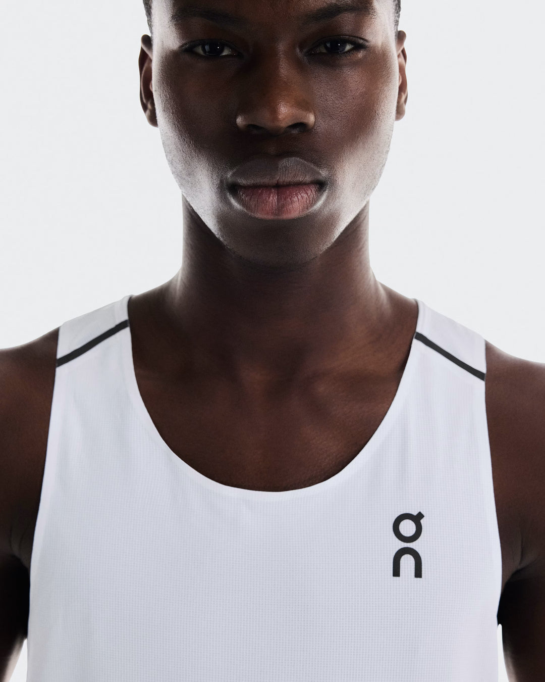 On Performance-T Men White Silver