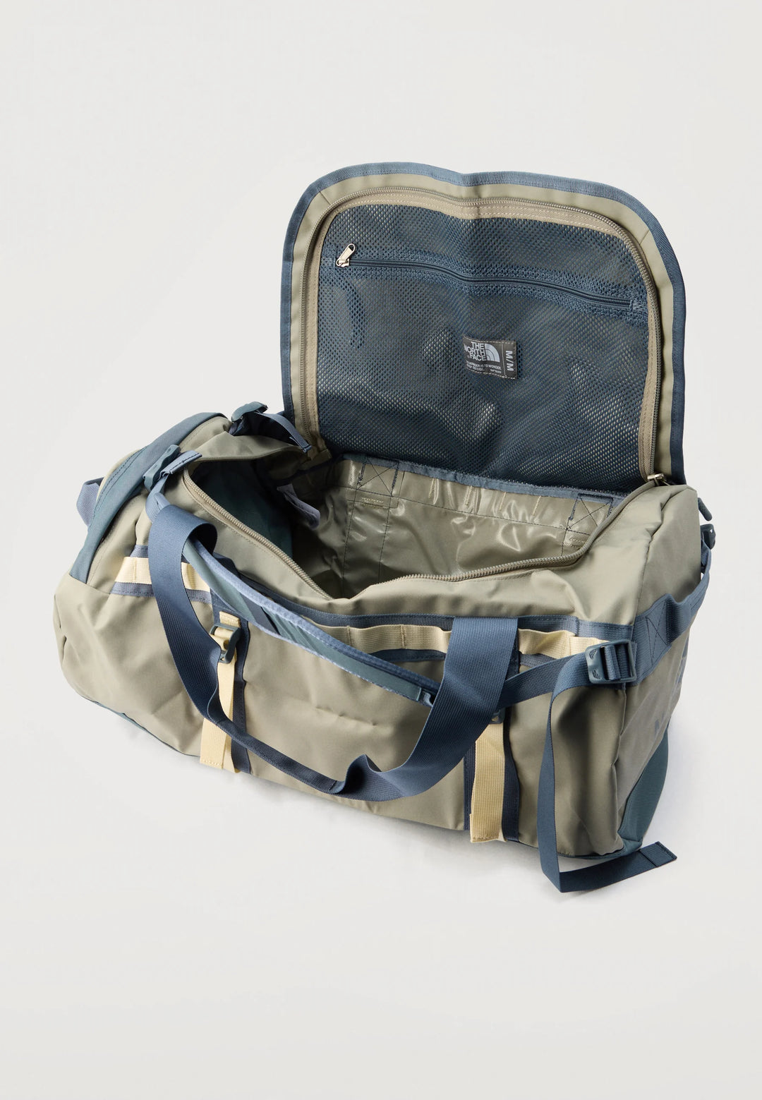The North Face Base Camp Duffel Stone Slab-Granite Grey-Desert Stone
