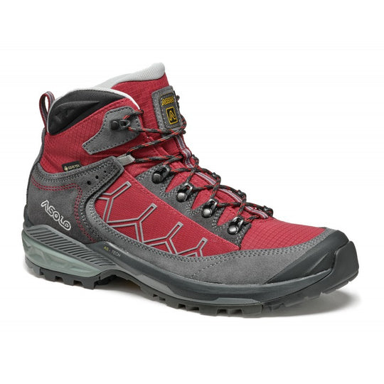 ASOLO Falcon Evo GV ML Grey/Carm.Red/Shark