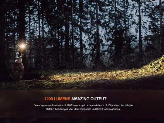 Fenix HM62-T LED headlamp (magma)