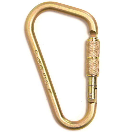 Ferno Steel Carabiner 50kn D S/G W/PIN G
