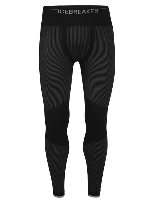 Icebreaker Mens 200 Zone Seamless Leggings Black