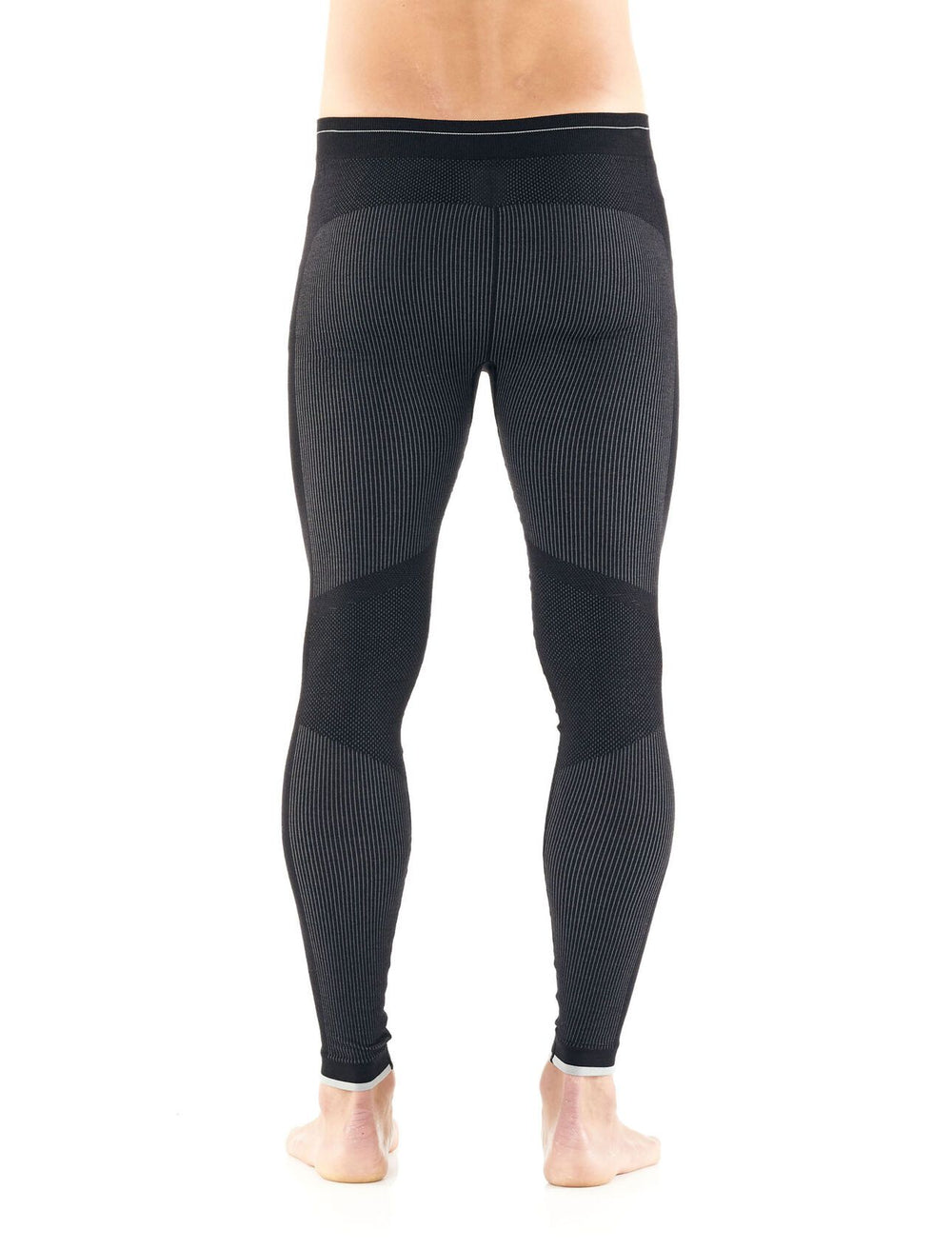 Icebreaker Mens 200 Zone Seamless Leggings Black