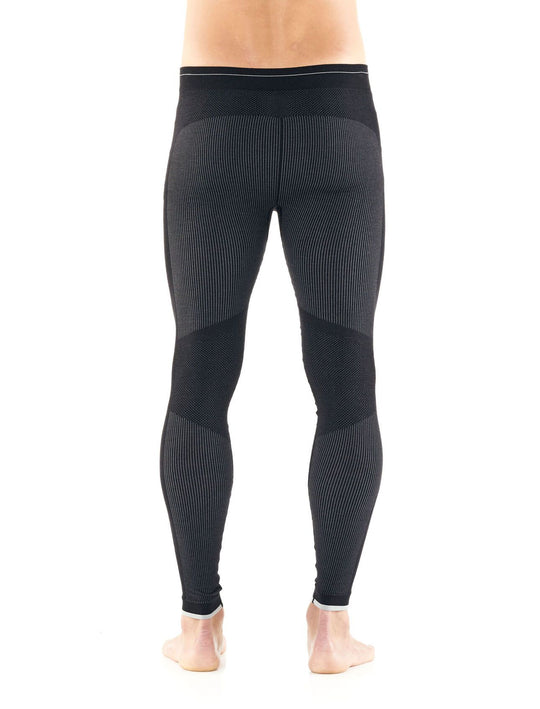 Icebreaker Mens 200 Zone Seamless Leggings Black