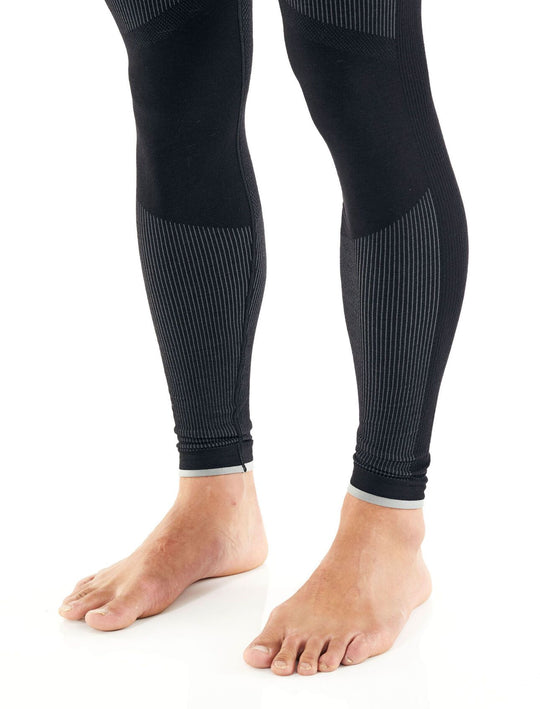 Icebreaker Mens 200 Zone Seamless Leggings Black
