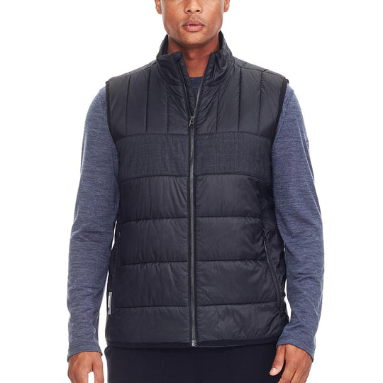 Icebreaker Mens Stratus X Vest Black/Jet HTHR