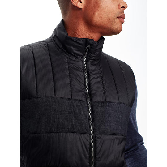 Icebreaker Mens Stratus X Vest Black/Jet HTHR