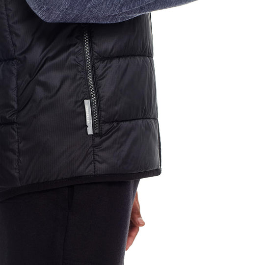 Icebreaker Mens Stratus X Vest Black/Jet HTHR