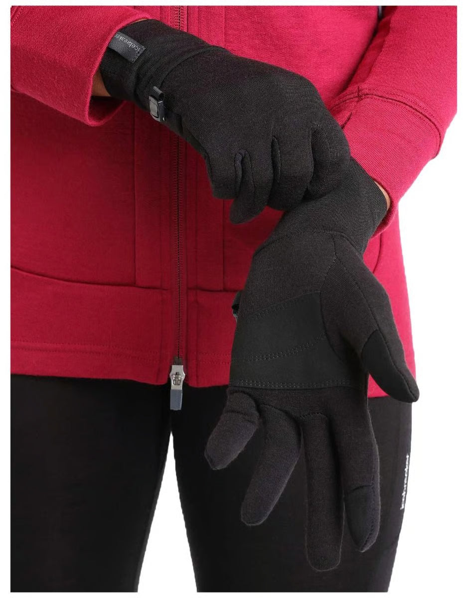 Icebreaker Adult Sierra Gloves BLACK
