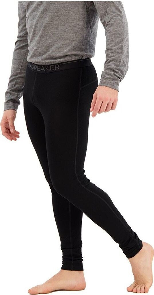 Icebreaker Mens 260 Tech Leggings Black/Monsoon
