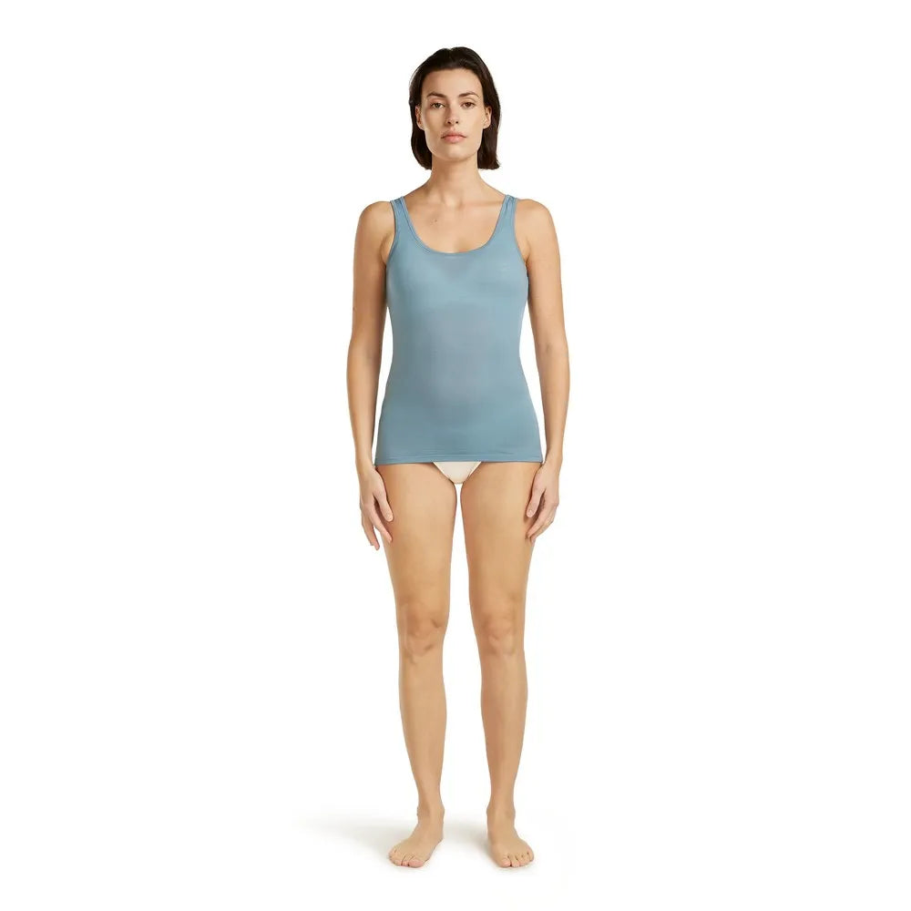 Icebreaker W Merino 150 Siren Tank Flint Blue