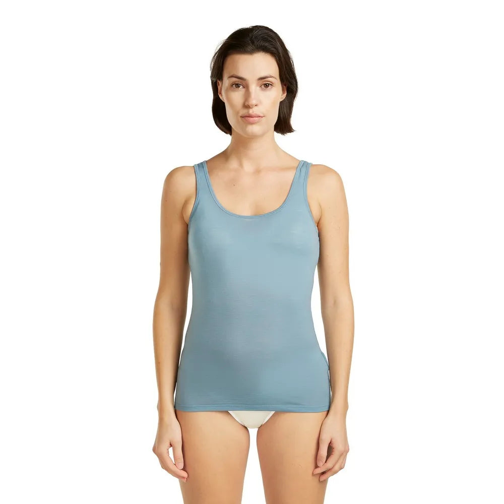 Icebreaker W Merino 150 Siren Tank Flint Blue