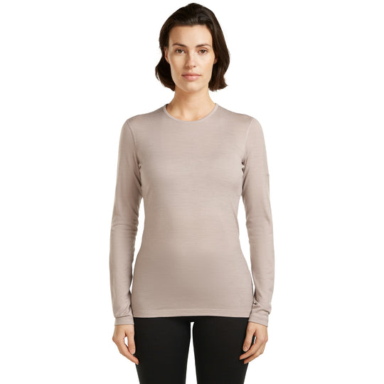 Icebreaker W Merino 200 Oasis LS Crewe Pink Quartz