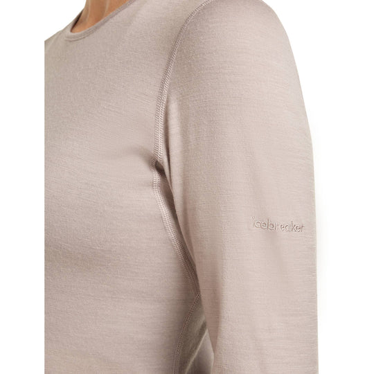 Icebreaker W Merino 200 Oasis LS Crewe Pink Quartz