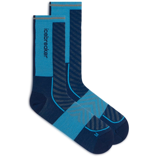 Icebreaker M Merino Blend Run+ Ultralight Crew Atlantis/Arctic