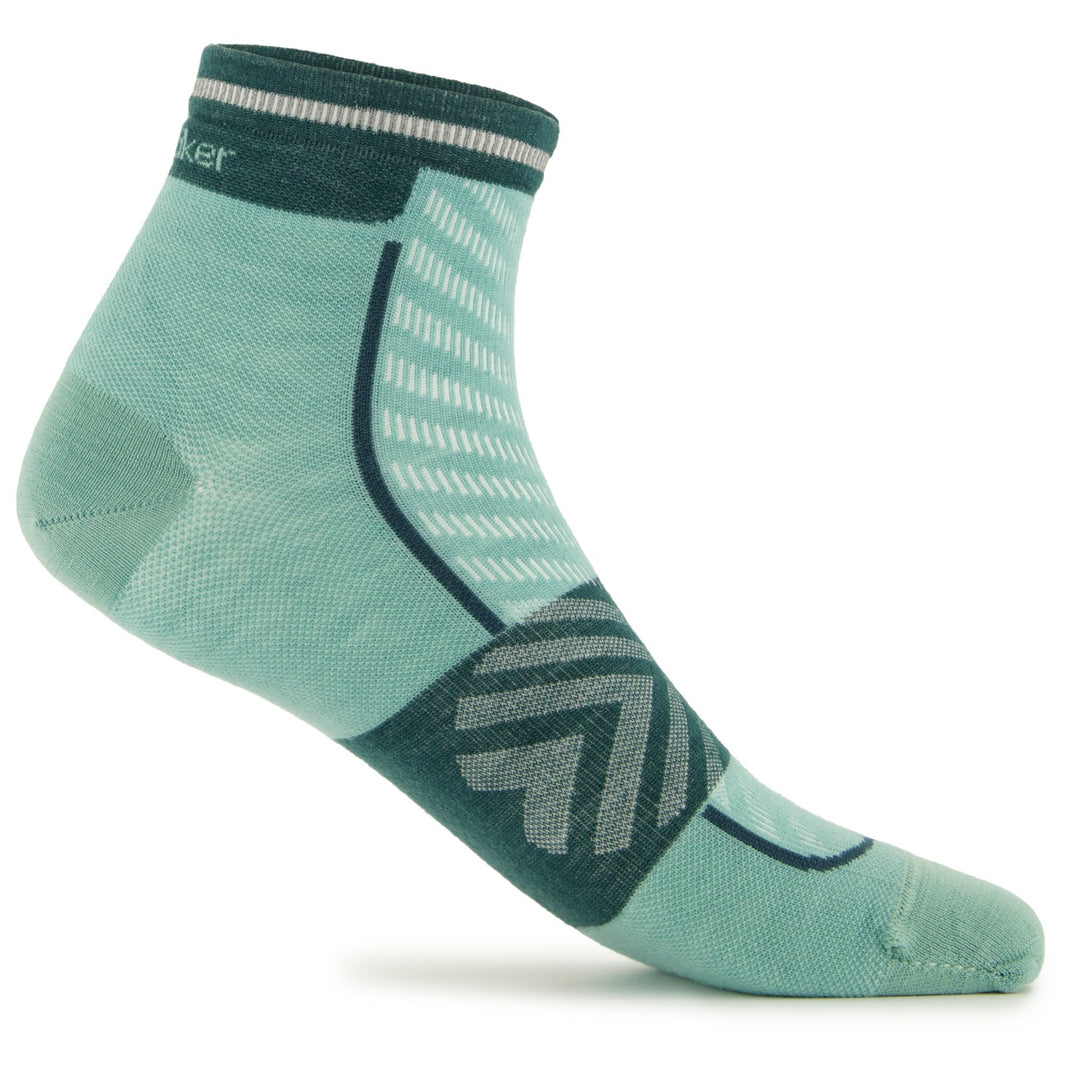 Icebreaker Womens Run+ Ultralight Mini Sage