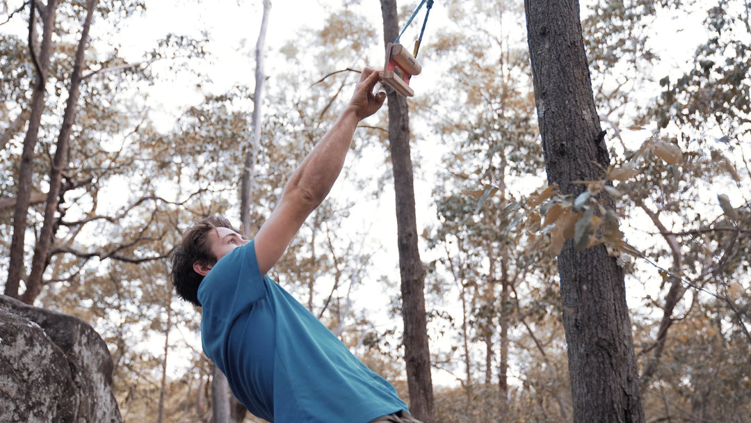 Awesome Woodys Petite Portable Climbing Hangboard